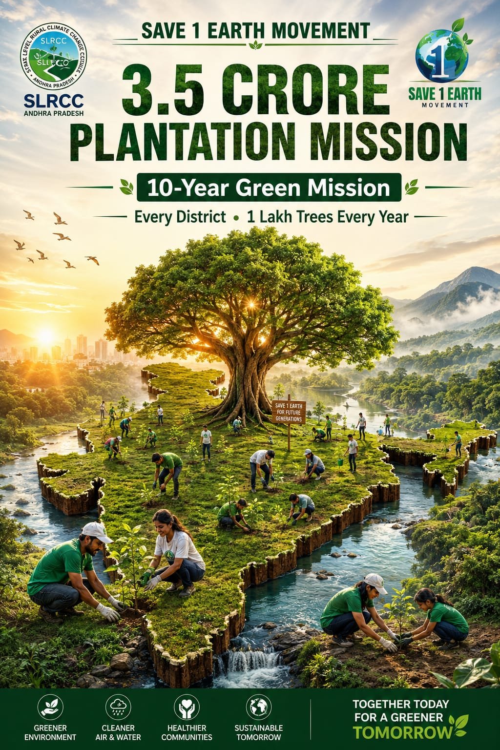 3.5 Crore Plantation Drive