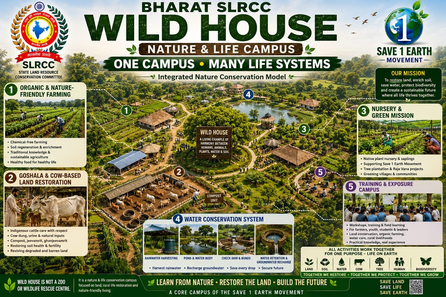 Main Activities at Wild House